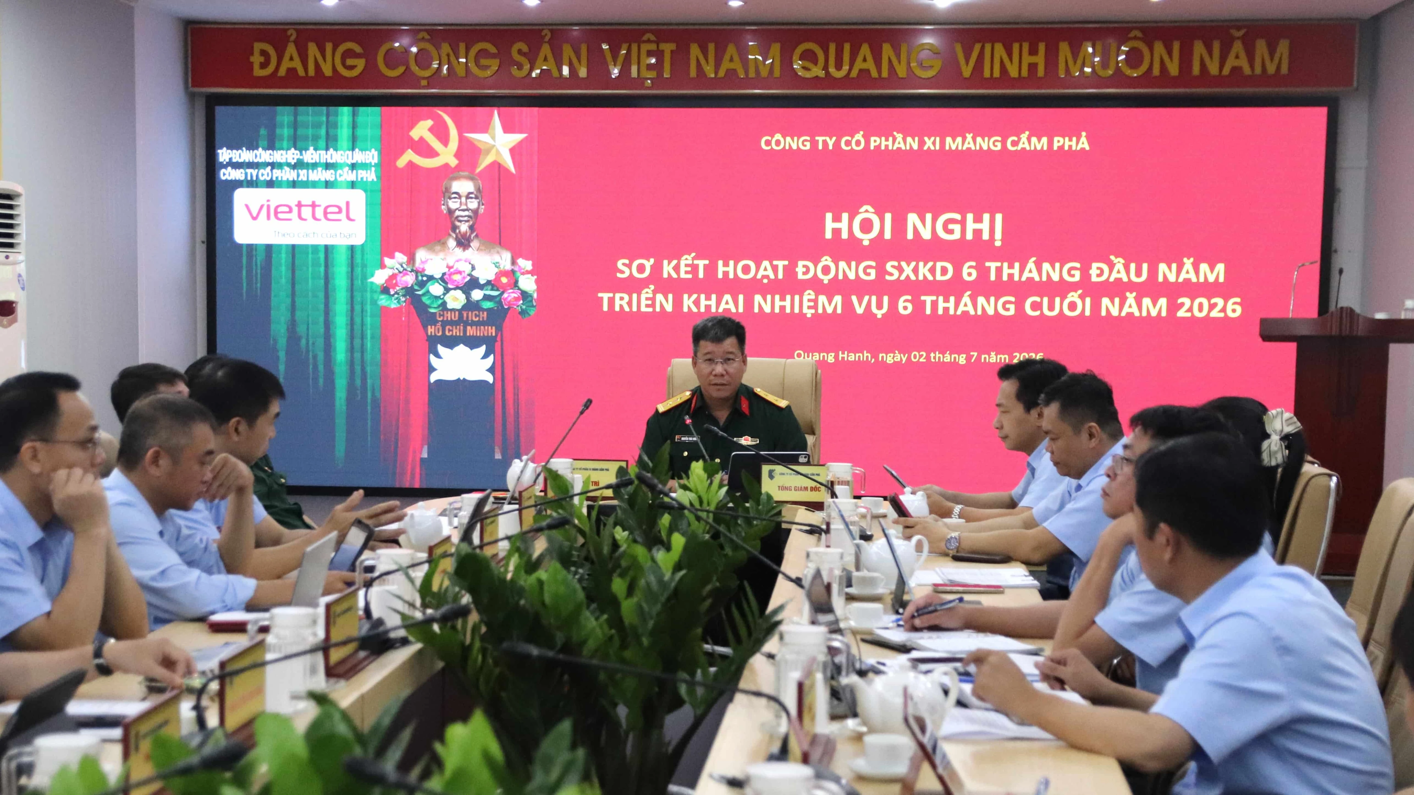 XMCP tổ chức Hội nghị sơ kết hoạt động sản xuất kinh doanh 6 tháng đầu năm và triển khai nhiệm vụ 6 tháng cuối năm 2026